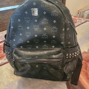 MCM Black Backpack